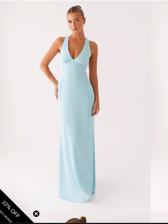 Peppermayo Dresses & Skirts - Peppermayo Desi Halterneck Maxi Dress - Size 4 - Mint